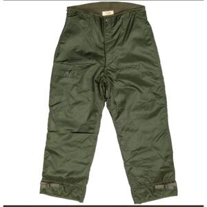 Vtg 1979 US Army Extreme Cold Impermeable Flight Trousers Pants Medium NOS 35-38